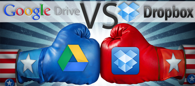 Google Drive vs. DropBox