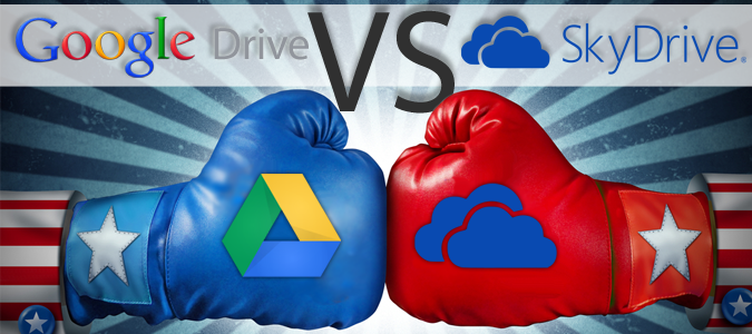 Google Drive vs. SkyDrive