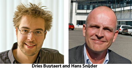 Drupal Founders, Dries Buytaert and Hans-Snijder
