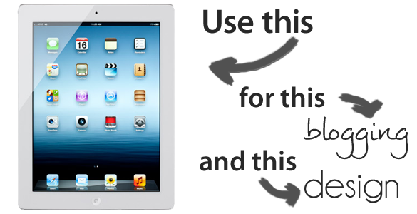 iPad Tips for Web Design and Blogging