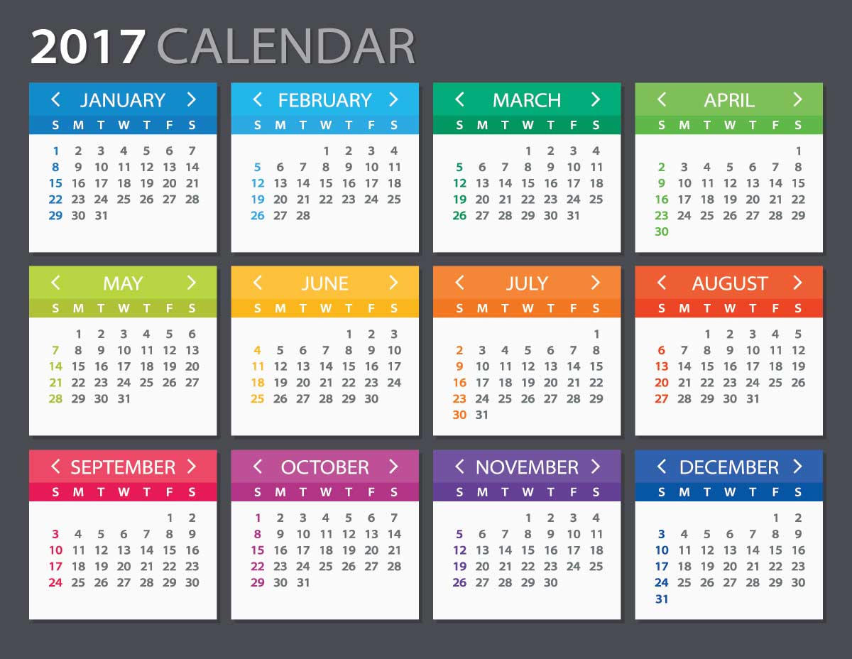 Calendar 2017 Know in Advance! WestHost Blog